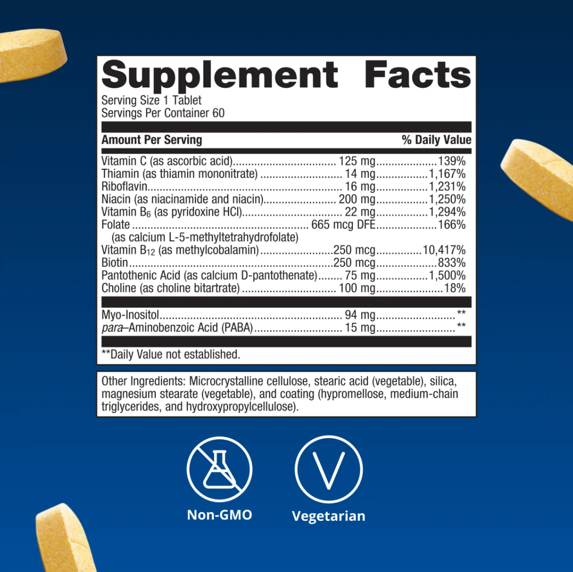 Metagenics Vitamin B Complex 高效維他命 B 群配方 (60 粒)